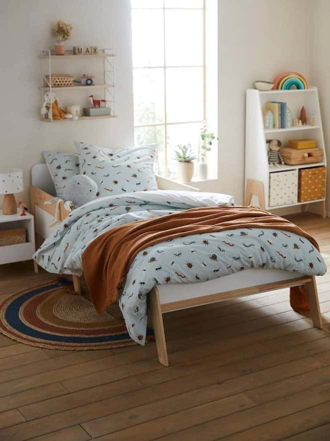 Un lit évolutif très ingénieux, qui suit la croissance de votre enfant et vous offre la possibilité de 3 tailles de couchages !