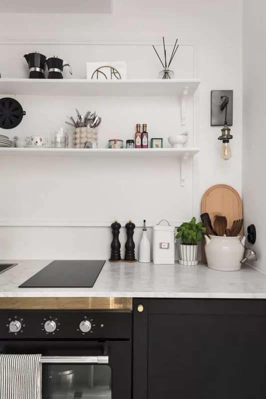 rangement dans la cuisine